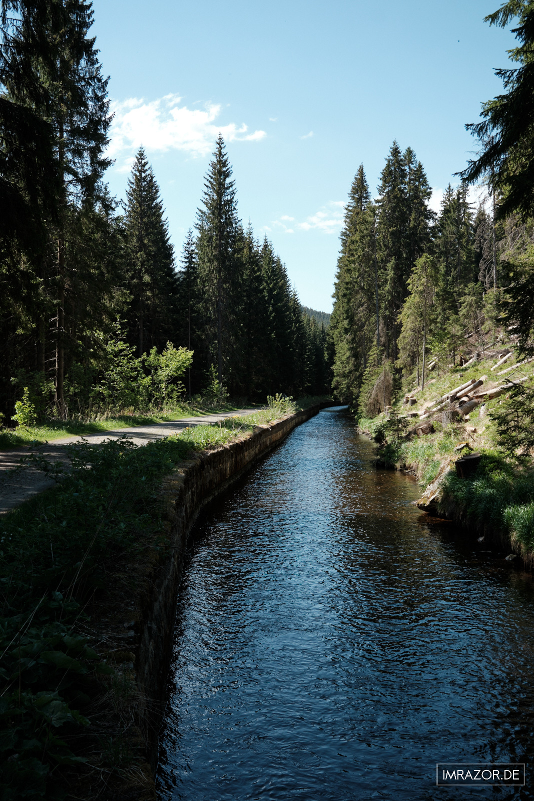 Entlang am Chinitz-Tettauer-Schwemmkanal