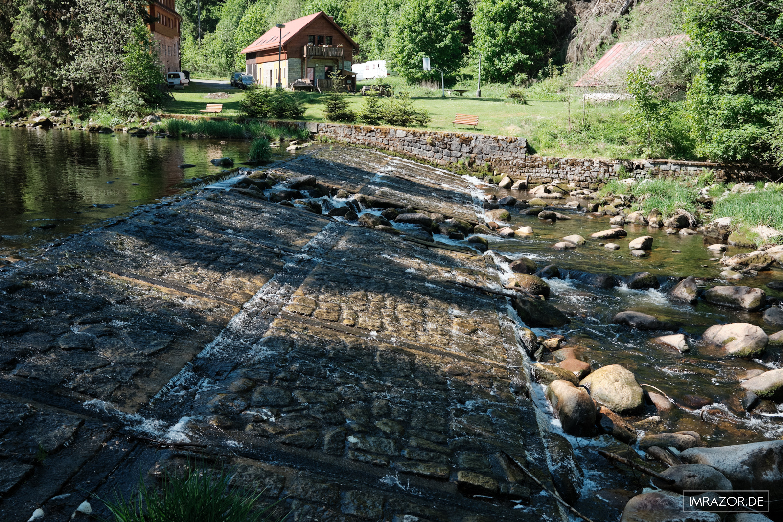Čeňkova Pila - Triftanlage