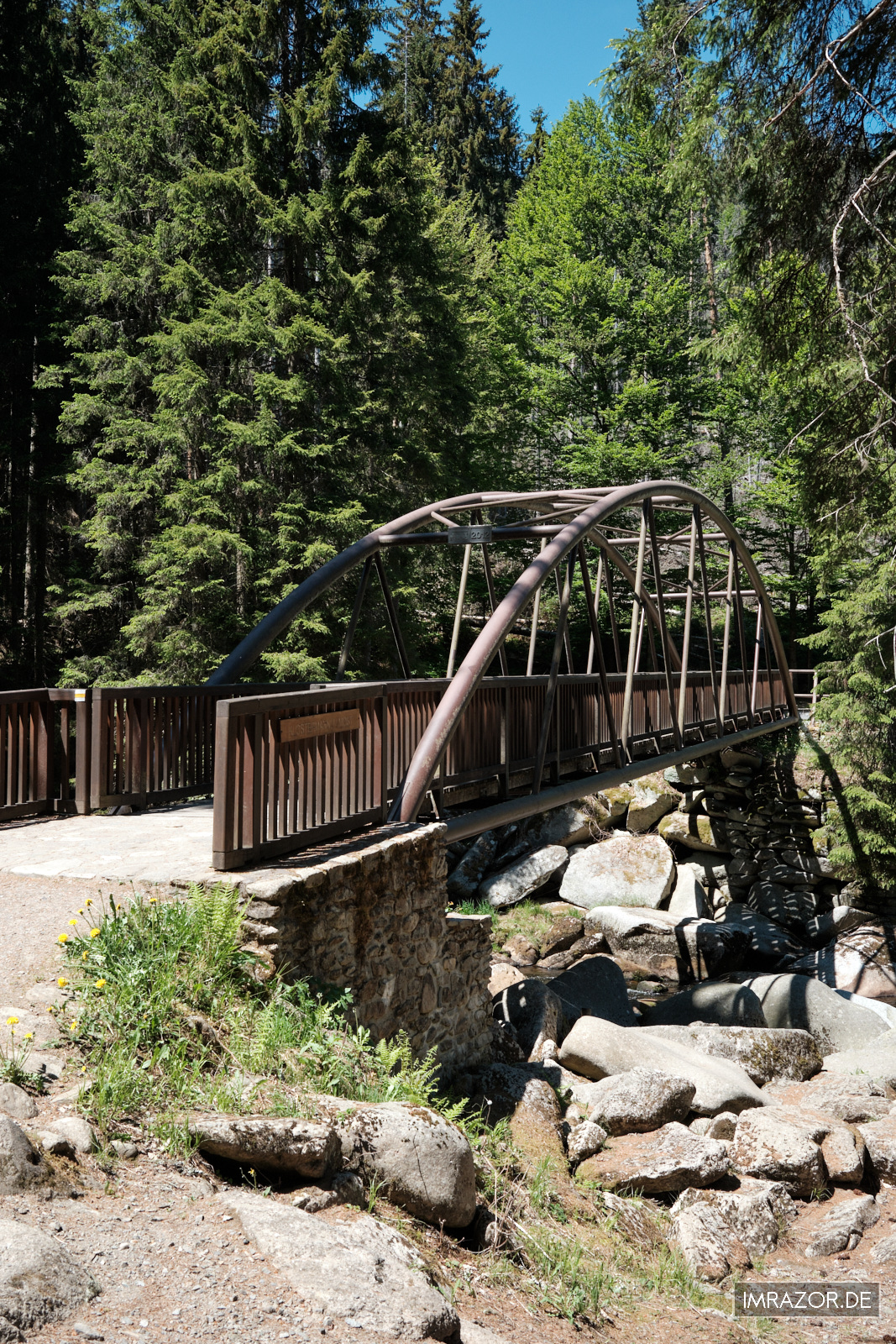 Kostermannbrücke über die Vydra